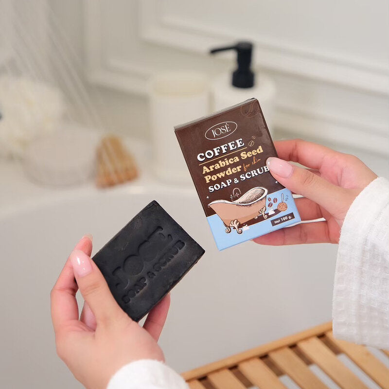 JOSE Coffee Soap & Scrub 100g x 2pcs