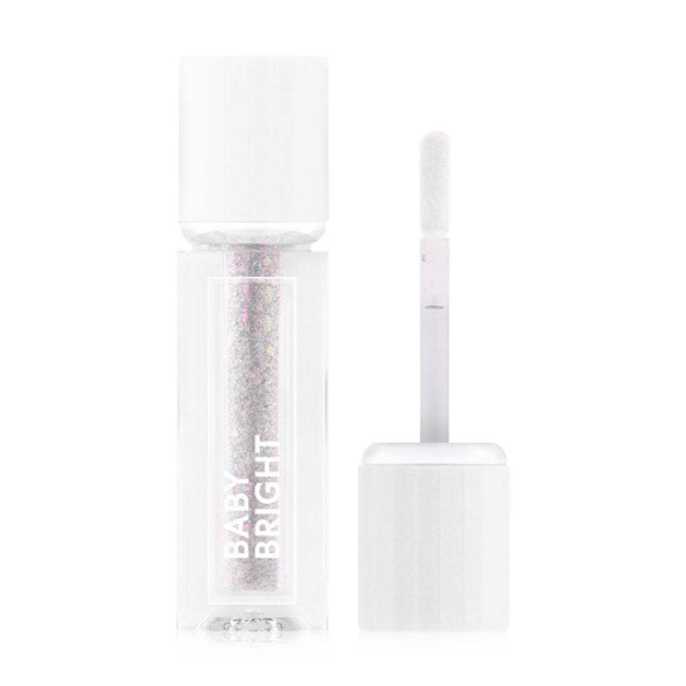 Baby Bright Liquid Eyeshadow - Ocean Eye Glitter #01 White Pearl - Beauty Buddy
