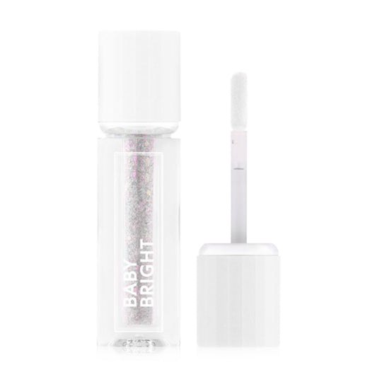 Baby Bright Liquid Eyeshadow - Ocean Eye Glitter #01 White Pearl - Beauty Buddy