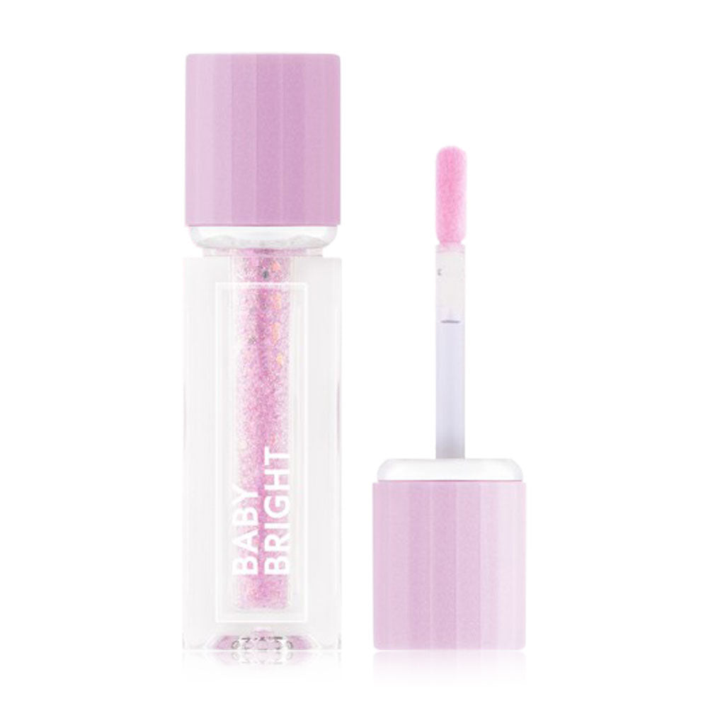 Baby Bright Liquid Eyeshadow - Ocean Glitter #03 Violet Wave - Beauty Buddy