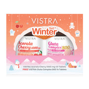 Vistra Box Set Fairy Winter Acerola Cherry 1000Mg 45 Tablets Gluta 800Mg 14 Tablets