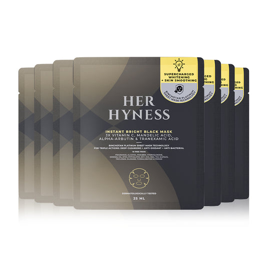 Her Hyness Instant Bright Black Mask - Brightening Formula - Beauty Buddy