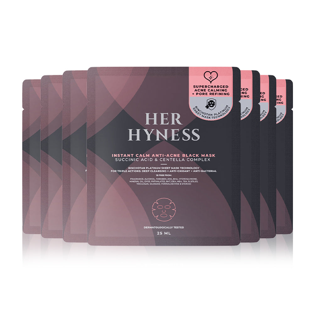 Her Hyness Black Mask - Instant Calm Anti-Acne Formula - Beauty Buddy