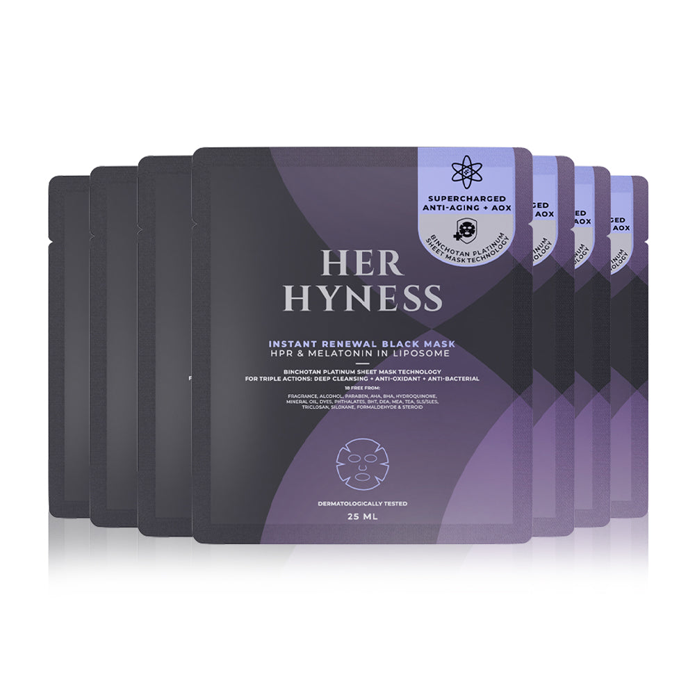 Her Hyness Black Mask - Instant Renewal for Firm and Smooth Skin - Beauty Buddy