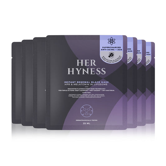 Her Hyness Black Mask - Instant Renewal for Firm and Smooth Skin - Beauty Buddy