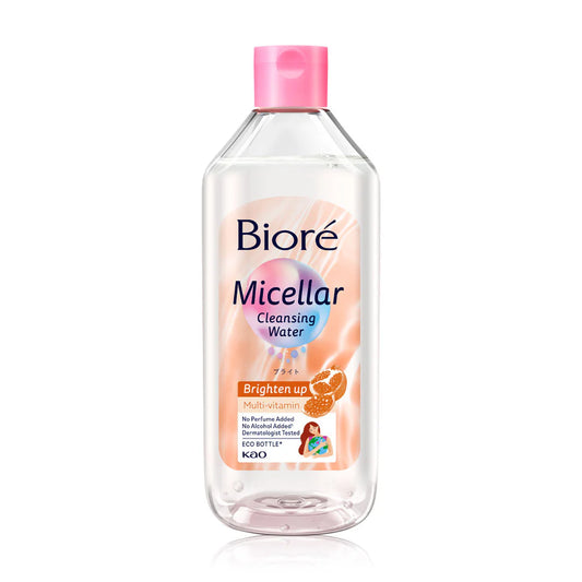 Biore Micellar Cleansing Water - Brighten Up Multi-Vitamin 400ml - Beauty Buddy
