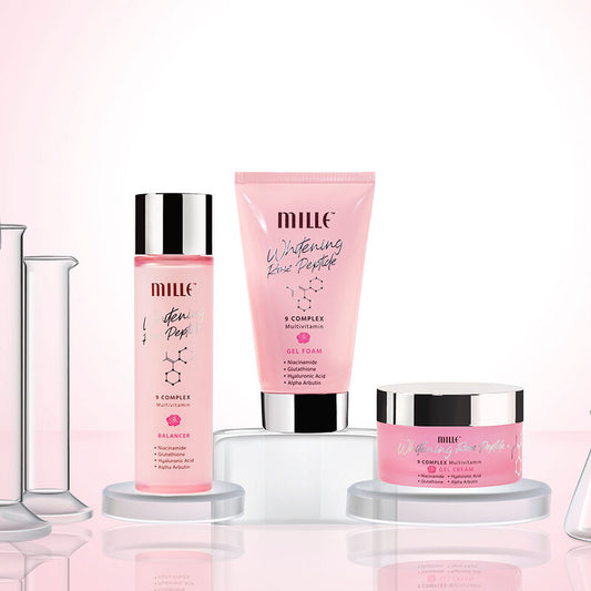 Mille Toner - Whitening Rose Peptide 9 Complex - Beauty Buddy