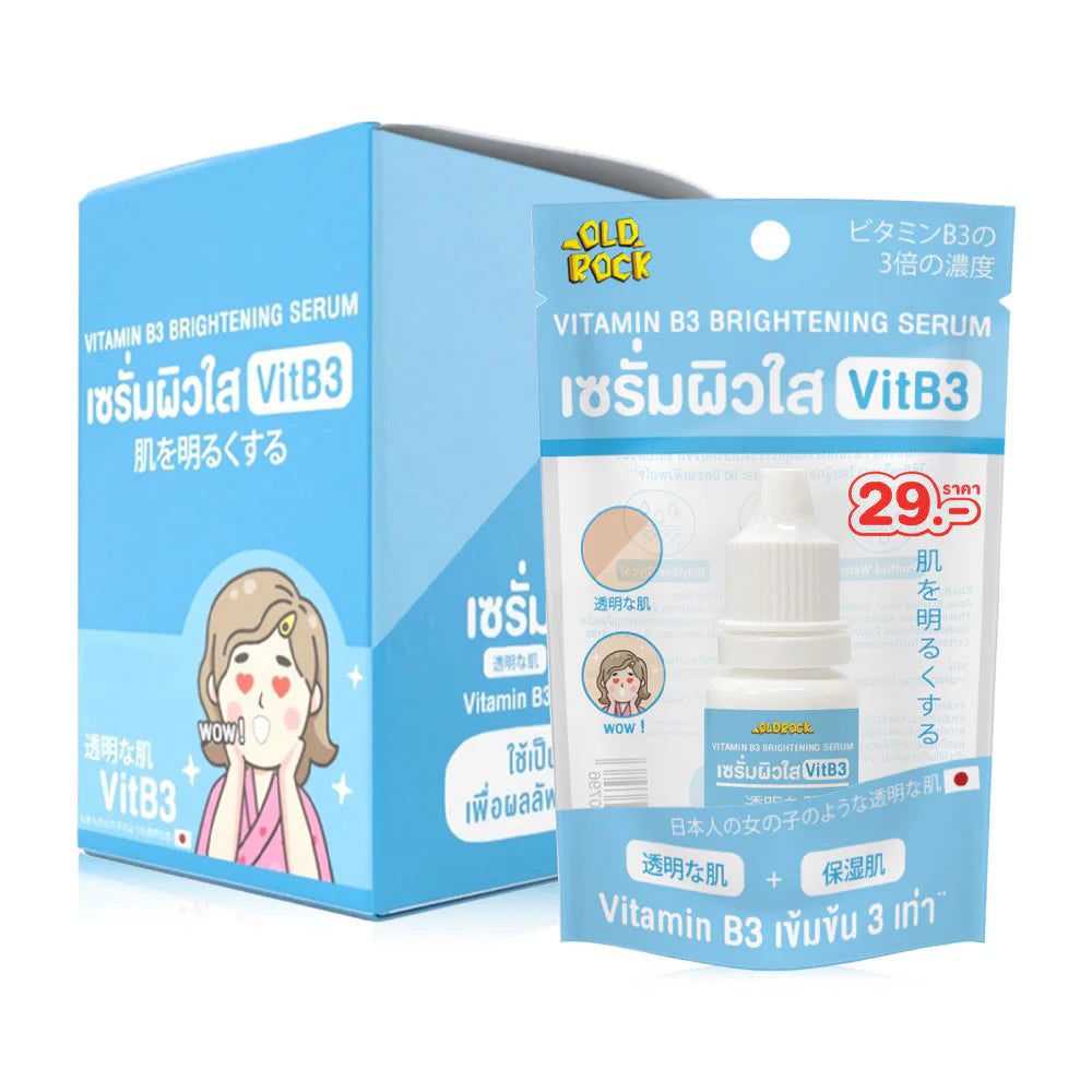 OLD ROCK Hyaluron Brightening Serum 10ml x 6pcs