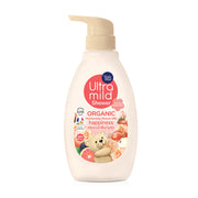 Babi Mild Ultra Mild Organic Moisturizing Shower Milk Happiness Liquid Shower Soap 380ml