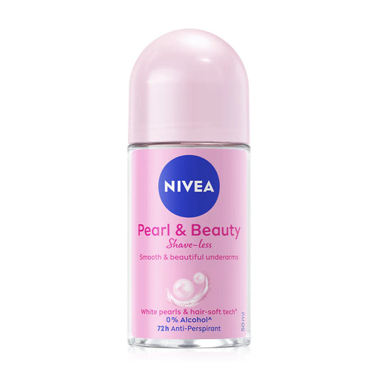 NIVEA Antiperspirant Roll-On - Pearl and Beauty Formula - Beauty Buddy