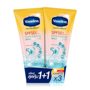 Vaseline Healthy Bright SPF50+ PA+[9389955550003]++ Extra Cooling Serum Body Lotion 265ml x 2pcs