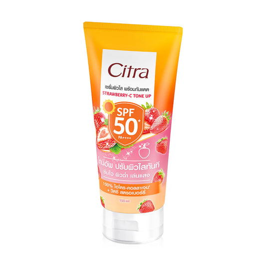 Citra Strawberry-C Tone Up SPF50+ PA+ 150ml Sunscreen Serum