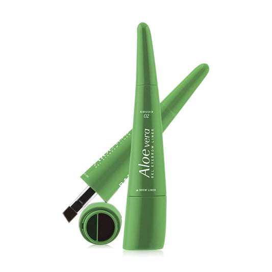 Baby Bright Eyebrow Liner - Aloe Vera Gel, Dark Brown - Beauty Buddy