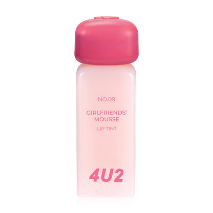 4U2 Mousse Lip Tint - #09 Liquid Lipstick with Matte Texture - Beauty Buddy