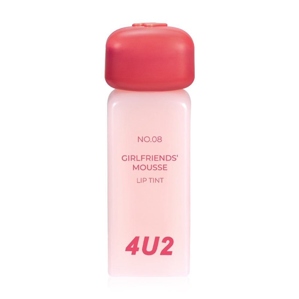 4U2 Mousse Lip Tint - #08 Matte Liquid Lipstick - Beauty Buddy