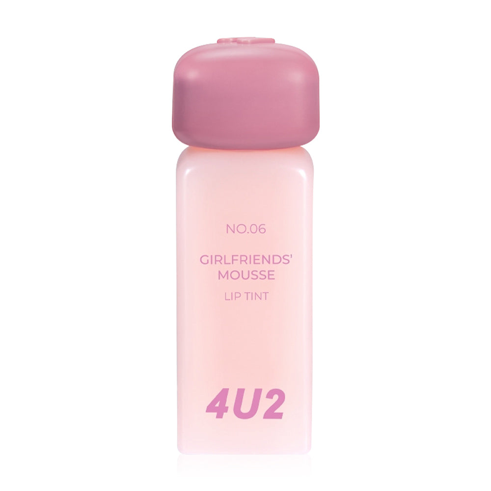 4U2 Mousse Lip Tint - #06 Liquid Lipstick with Matte Texture - Beauty Buddy