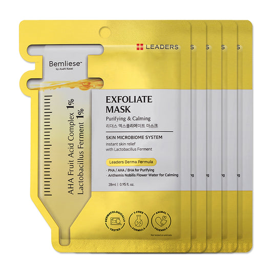 Leaders Exfoliate Mask 28ml x 5pcs