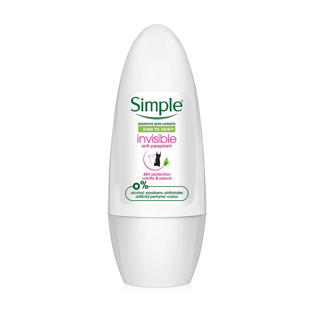 Simple Sensitive Skin Experts Invisible Anti-Perspirant Roll On 45ml
