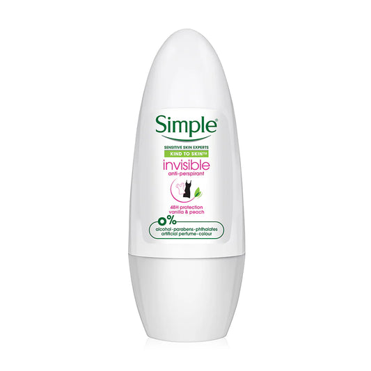 Simple Sensitive Skin Experts Invisible Anti-Perspirant Roll On 45ml