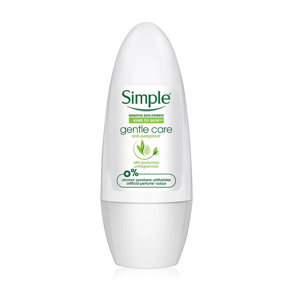 Simple Sensitive Skin Experts Gentle Anti-Perspirant Roll On 45ml