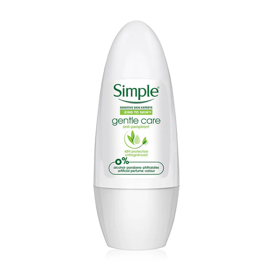 Simple Sensitive Skin Experts Gentle Anti-Perspirant Roll On 45ml