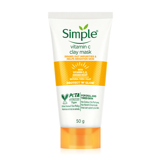 Simple Vitamin C Brighten Clay Mask 50g