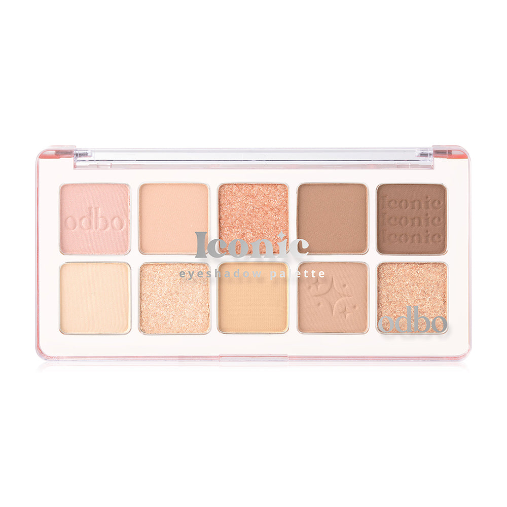 ODBO Eyeshadow Palette - 10 Shades Neutral Autumn - Beauty Buddy