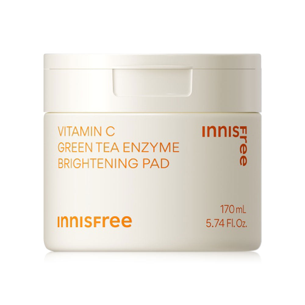Innisfree Vitamin C Green Tea Brightening Pad 170ml [60 Pads]