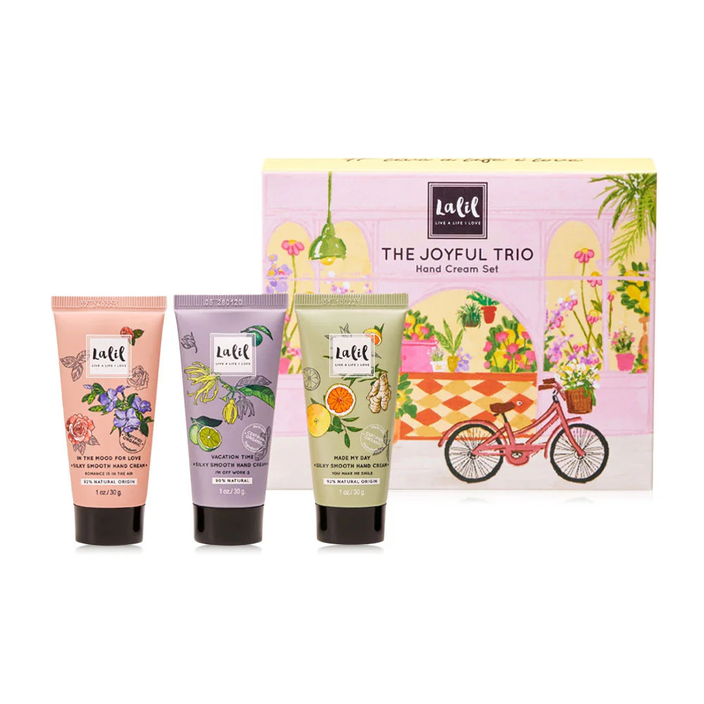 Lalil The Joyful Trio Hand Cream Set
