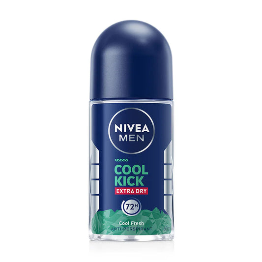 NIVEA Men Deodorant - Cool Kick Roll-On 50ml - Beauty Buddy