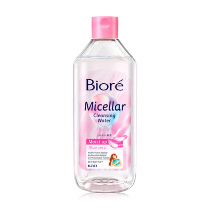 Biore Cleansing Water - Micellar Aloe Vera for Normal & Dry Skin - Beauty Buddy