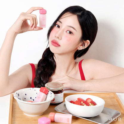 4U2 Mousse Lip Tint - #10 Liquid Lipstick with Matte Texture - Beauty Buddy
