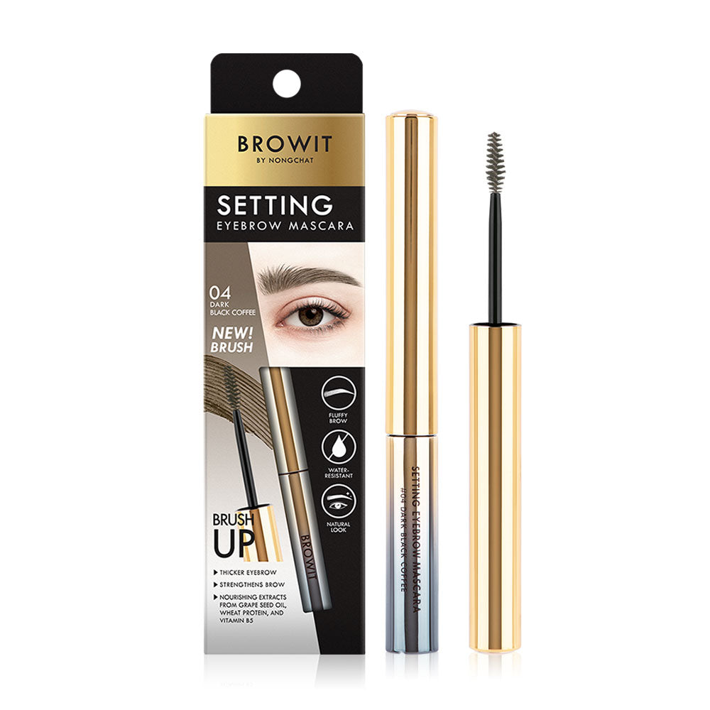 Browit Eyebrow Mascara - Dark Black Coffee Formula