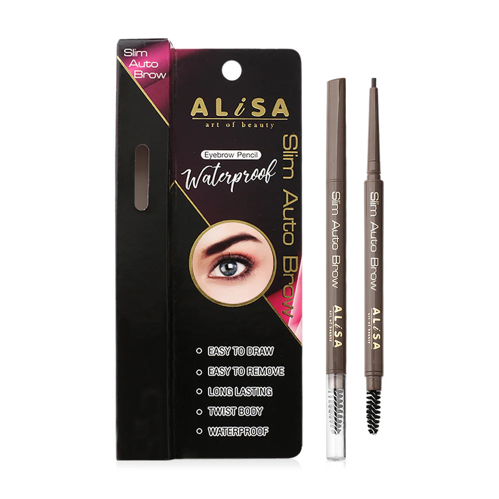 ALISA Slim Auto Brow 0.1g #Deep Brown