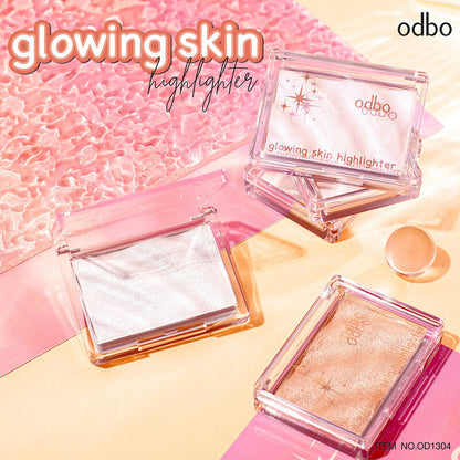 ODBO Highlighter - Glowing Skin Aura #01 - Beauty Buddy