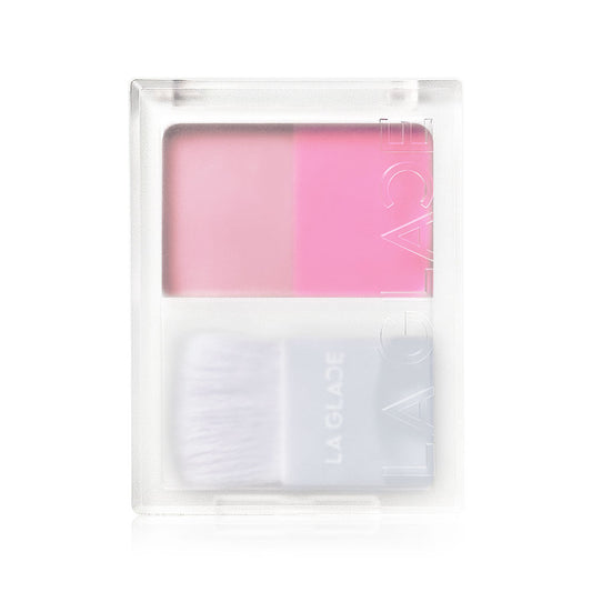 LA GLACE Powder Blush - Two Tone #03 Baebiedoll Brat