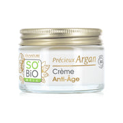 SO'BIO ETIC Precious Argan Anti-Aging Cream Day & Night Facial Moisturizer 50ml