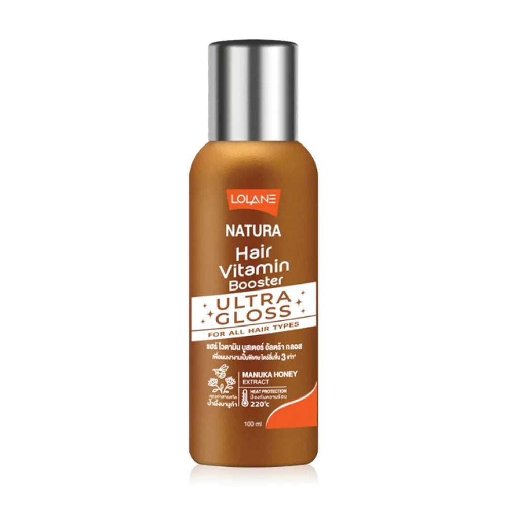 Lolane Natura Hair Vitamin Booster For Ultra Gloss Leave On Hair Conditioner 100ml