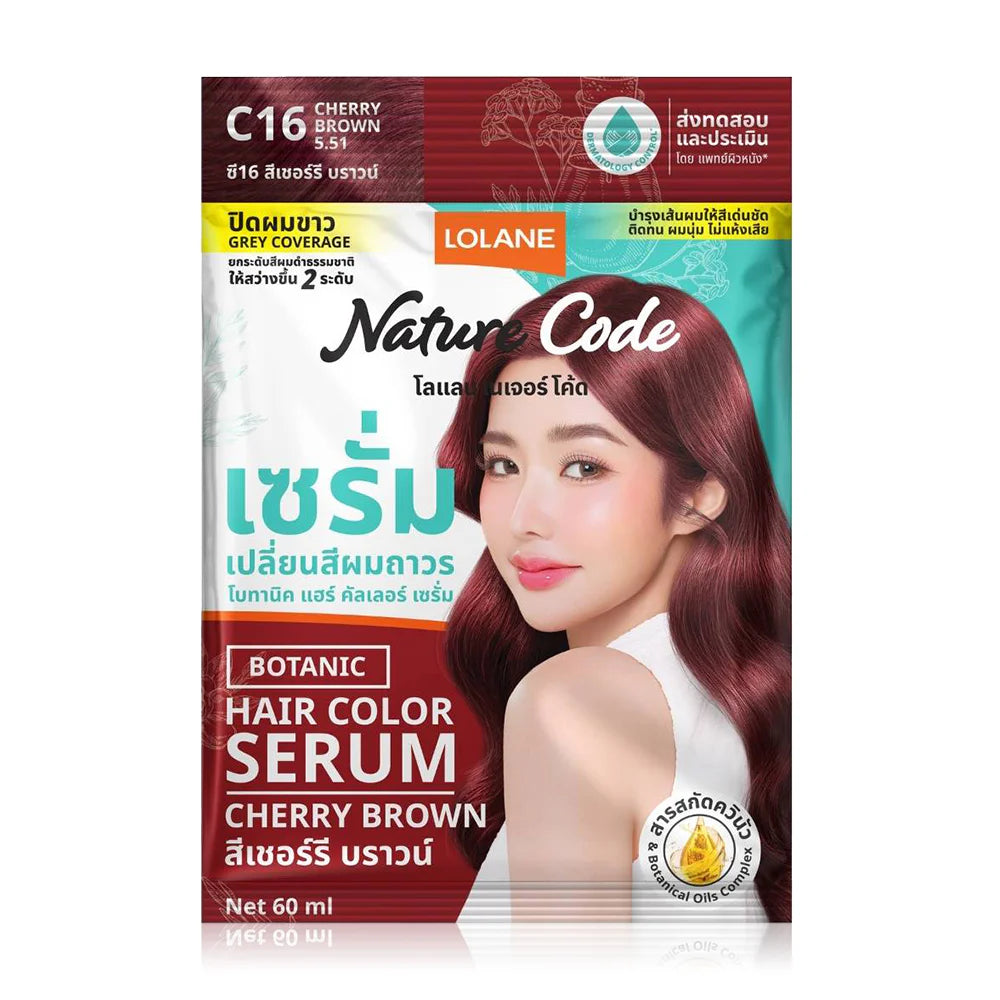 Lolane Nature Code Botanic Hair Color Serum 60ml #C16