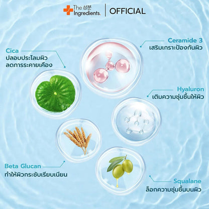 The Ingredients Ceramide & Cica Deep Moisturizer Gel 45g