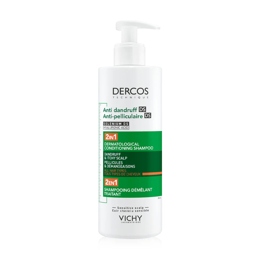 Vichy Dercos Anti Dandruff Ds 2in1 Conditioning Shampoo 390ml
