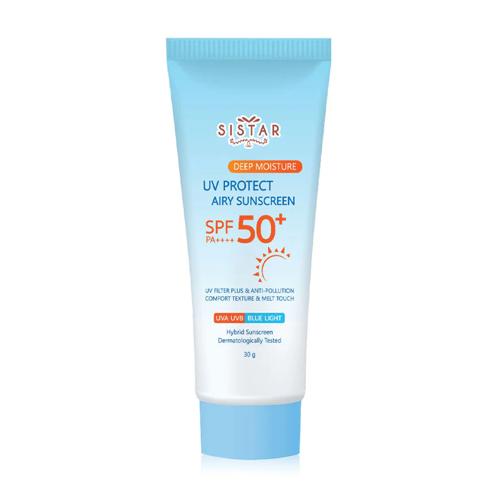 Sistar Deep Moisture UV Protect Airy Sunscreen SPF50+ PA++++ Hybrid Sunscreen 30g