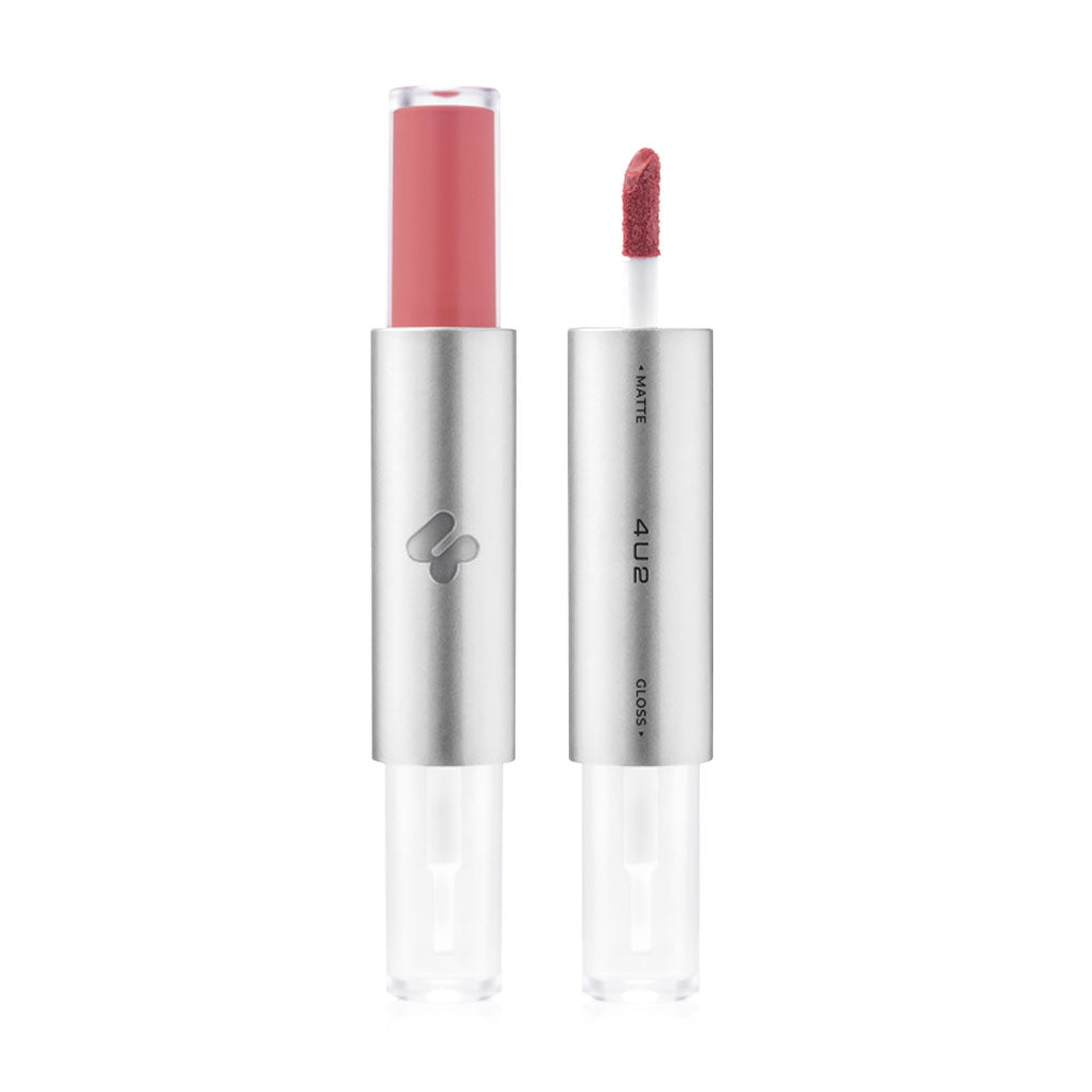4U2 Lipstick - Matte & Gloss Duo #09 Boys & Girls - Beauty Buddy