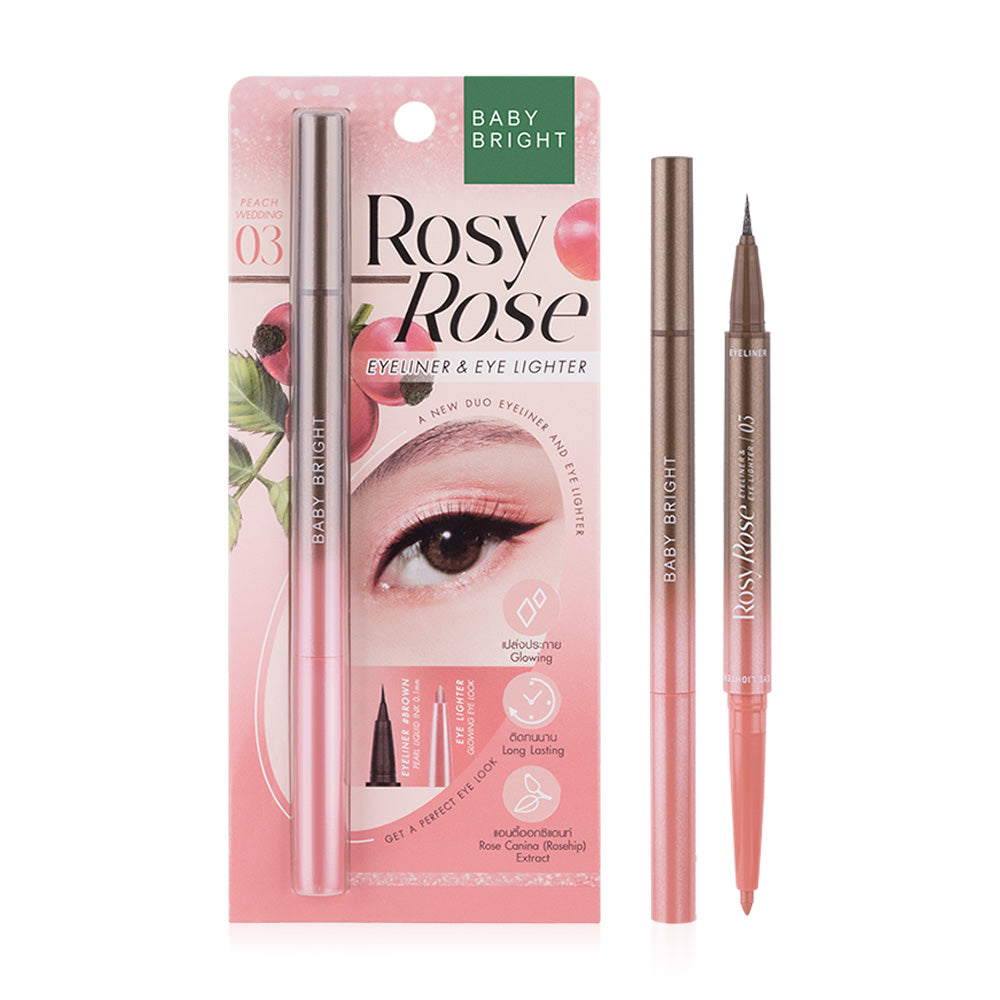 Baby Bright Eyeliner & Eye Lighter - #03 Peach Wedding - Beauty Buddy