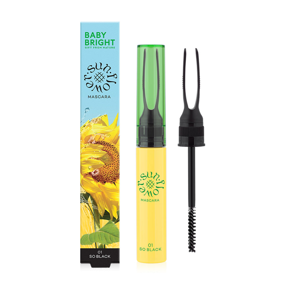 Baby Bright Mascara - So Black, Waterproof Formula - Beauty Buddy
