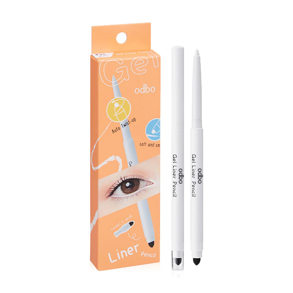 ODBO Gel Liner Pencil - Waterproof White Formula