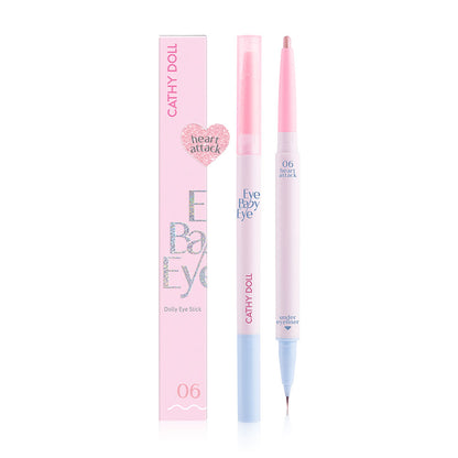 Cathy Doll Eye Pen - Heart Attack #06 with Dual Tips - Beauty Buddy