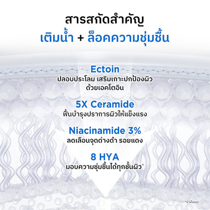 Nu Formula Ectoin + Ceramide Barrier Cream 6g Moisturizing Gel Cream