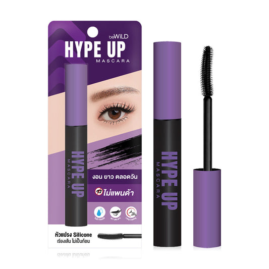 beWiLD Mascara - Hype Up Formula with Natural Fiber - Beauty Buddy
