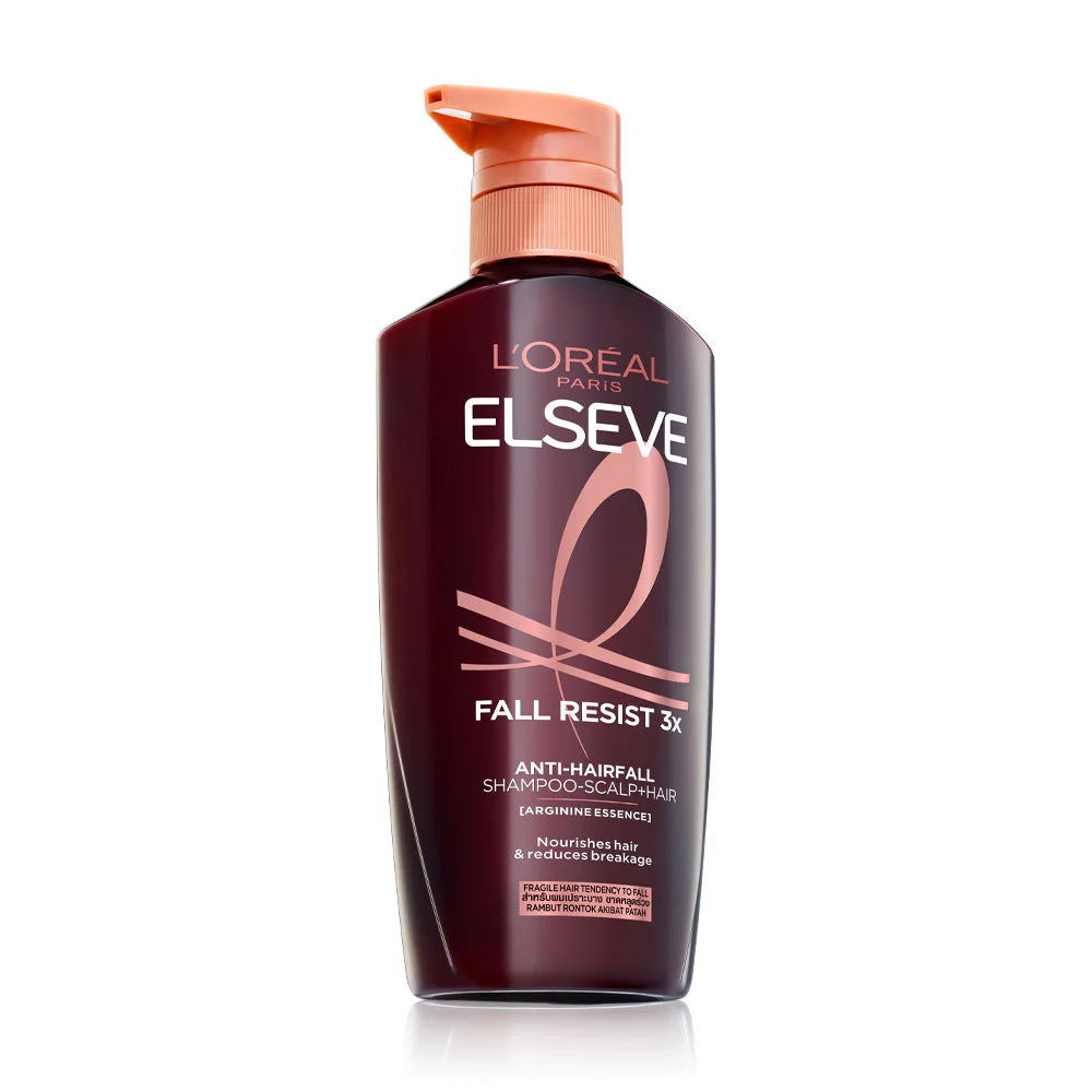 L'OrŽal Paris Elseve Fall Resist 3X Anti-Hairfall Shampoo 400ml